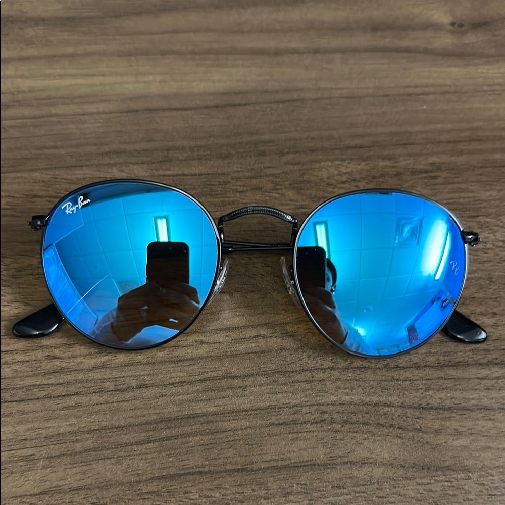 Ray-Ban Blue Aviator Sunglasses